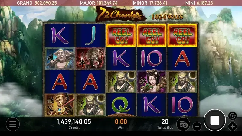 72變 免費遊戲機制 遊戲畫面