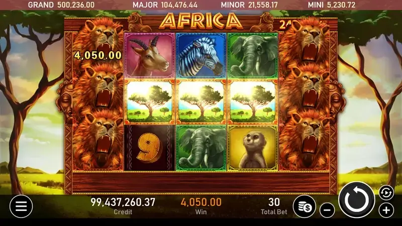 非洲 免費遊戲機制 遊戲畫面