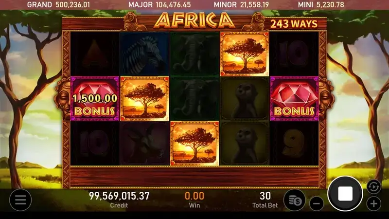 非洲 免費遊戲機制 遊戲畫面