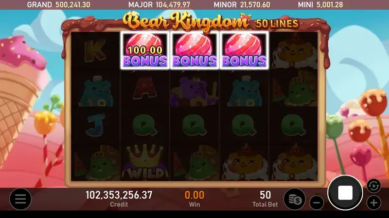小熊王國 免費遊戲機制 遊戲畫面