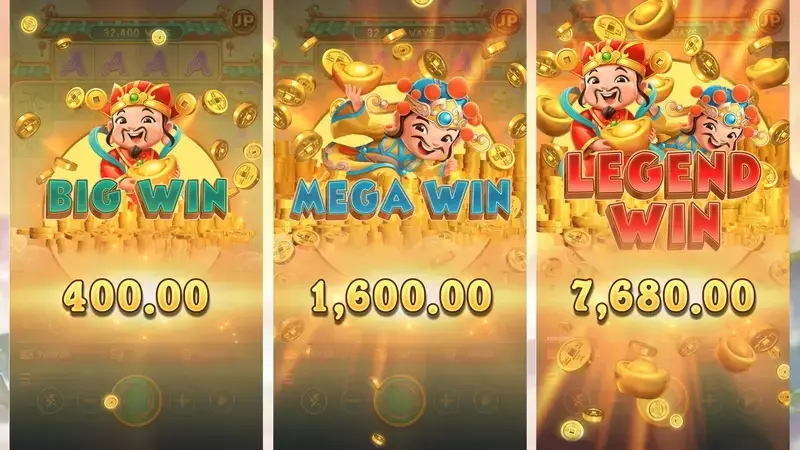 聚寶財神 免費遊戲機制 遊戲畫面