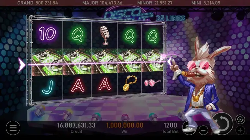 迪斯可之夜 免費遊戲機制 遊戲畫面