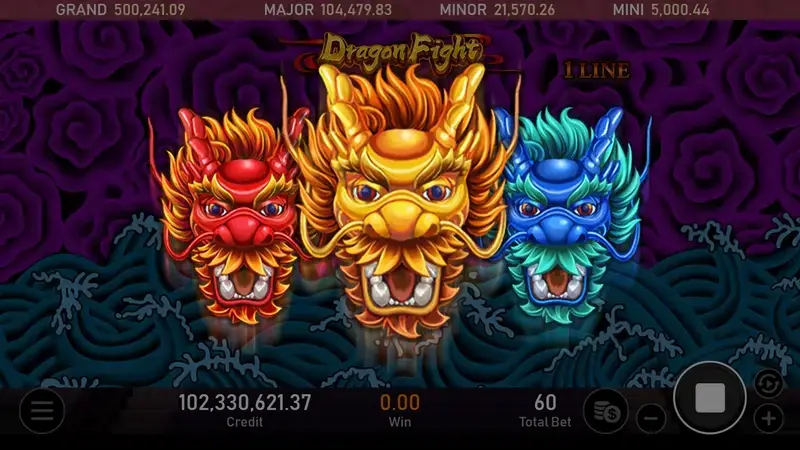 龍行天下 倍數加乘機制 遊戲畫面