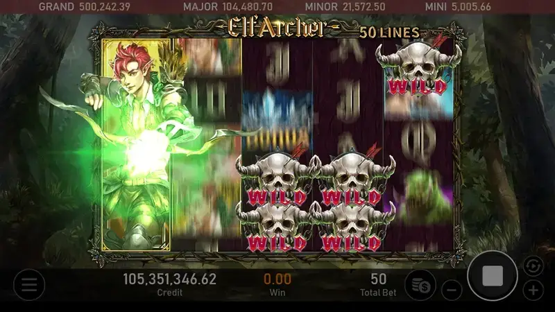 精靈射手 免費遊戲機制 遊戲畫面