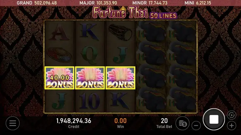 泰有錢 免費遊戲機制 遊戲畫面