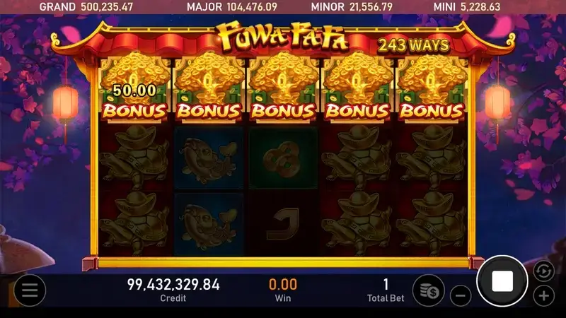福娃發發 免費遊戲機制 遊戲畫面