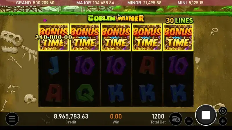 礦工哥布林 免費遊戲機制 遊戲畫面