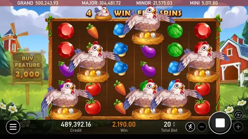 開心農場 免費遊戲機制 遊戲畫面