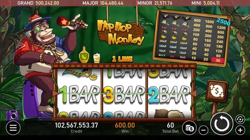 嘻哈金剛 特色玩法 遊戲畫面