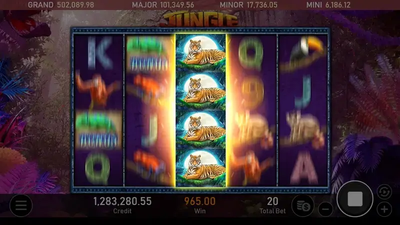 動物叢林 特色玩法 遊戲畫面