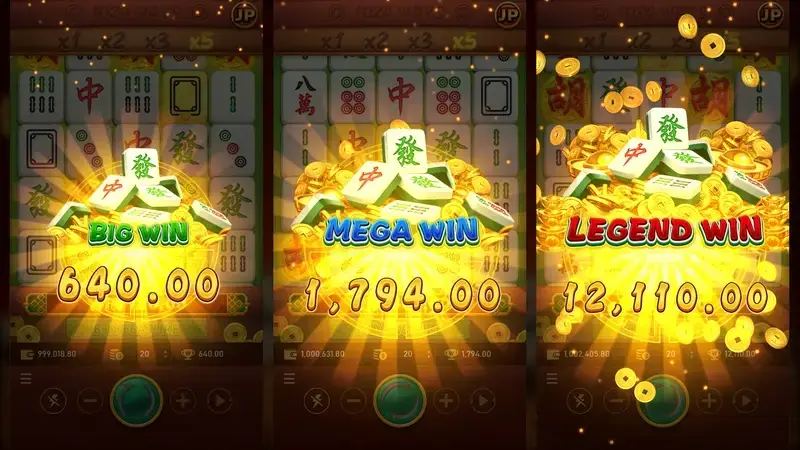 麻將發了 金色符號・百搭火力 遊戲畫面