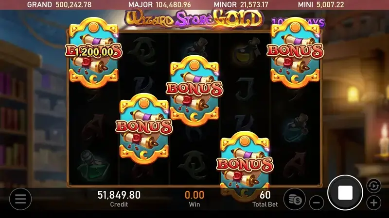 巫師商店黃金版 免費遊戲機制 遊戲畫面